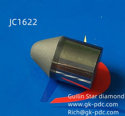 Ένθετα JC1625 PDC, επιλογές PDC για την περιστροφική εφαρμοσμένη μηχανική ιδρύματος σωρών εγκαταστάσεων γεώτρησης διατρήσεων