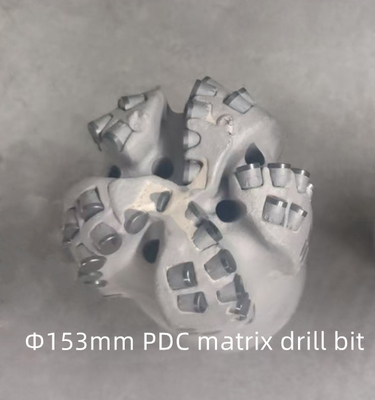 κομμάτι τρυπανιών βράχου 153mm PDC, πολυκρυσταλλικό πιστοποιητικό κομματιών ISO διαμαντιών συμπαγές