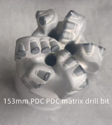 κομμάτι τρυπανιών βράχου 153mm PDC, πολυκρυσταλλικό πιστοποιητικό κομματιών ISO διαμαντιών συμπαγές